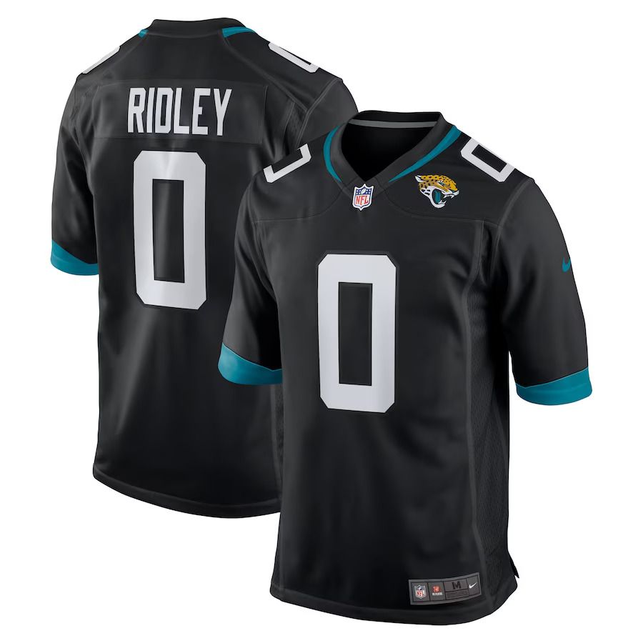 Men Jacksonville Jaguars #0 Calvin Ridley Nike Black Game NFL Jersey->women nfl jersey->Women Jersey
